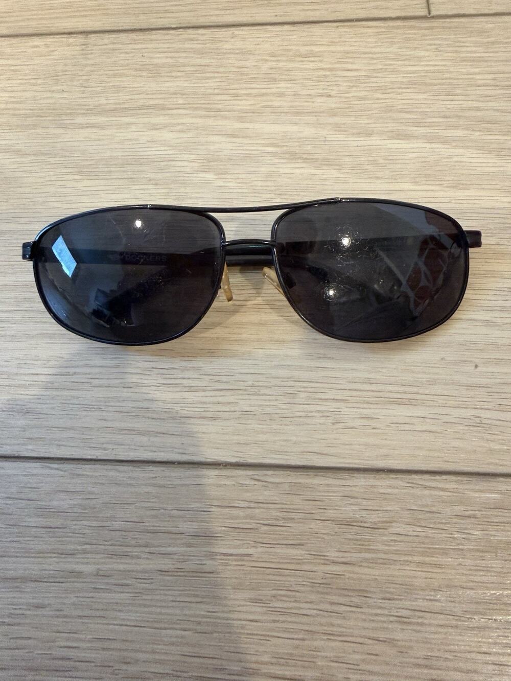 MENS DOCKERS NEW POLARIZED BLACK SUNGLASSES